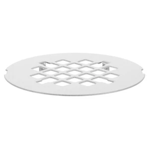 Brushed Nickel Shower Drain Exterior Stainless Steel Grates Cover - Picture 1 of 12