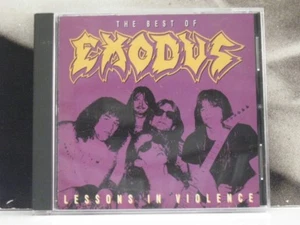 THE BEST OF EXODUS - LESSONS IN VIOLENCE CD COME NUOVO LIKE NEW - Foto 1 di 1