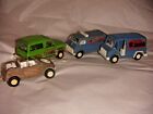 Vintage 1970'S Tootsie Toy Police Van,Panel Truck,Chevy Blazer&Kubelwagen Lot