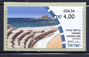 Israel 2023 Caesarea machine 636 ATM Label ERROR TARIFF 2024 RARE !! - Picture 1 of 1