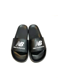 NEW New Balance Black Sandals Slides Men Size 6 D - Picture 1 of 12