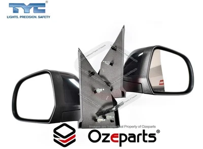Pair LH+RH Electric Door Mirror (Black) For Nissan Almera N17 Sedan 2012~2013 - Image 1 of 4