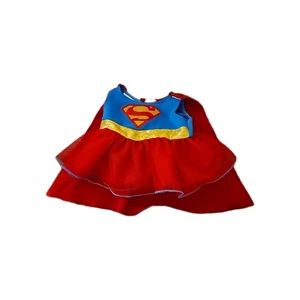 CONSTRUYE un OSO Taller Supergirl Superman DISFRAZ TRAJE DE PELUCHE con una capa - Imagen 1 de 5
