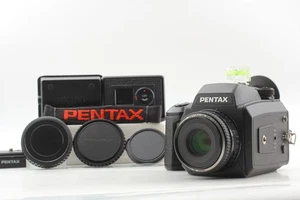w/2 Film Back【N.MINT】Pentax 645NII Film Camera+ SMC FA 75mm F2.8 Zoom from JAPAN - Picture 1 of 19