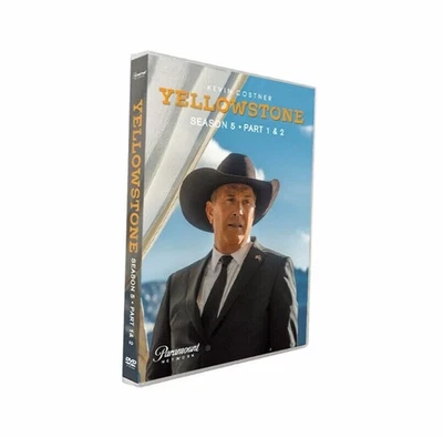 Yellowstone: The Complete Season 5 Five Part 1&2 (DVD, 6-Disc Box Set).