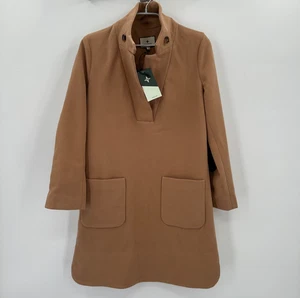 Vestido Suéter Tuckernuck Camel Emerson Popover Talla XS NUEVO CON ETIQUETAS Parches en el Codo - Imagen 1 de 9