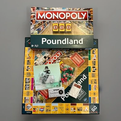 Monopoly Poundland Edition. Inner Parts Still Sealed.  100% Complete Excellent - Image 1 of 4
