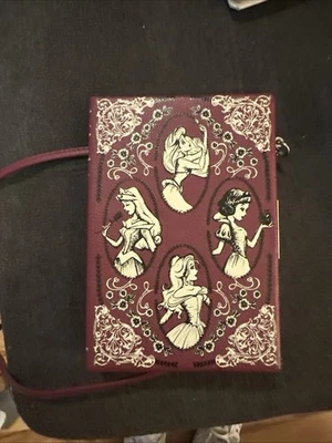 Bolso Bandolera Bolso sin asas Disney Loungefly Princess Book Foto 1 de 3