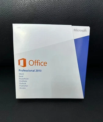Microsoft Office Professional 2013 FULL Retail VERSION For 2PCs Verified Key New - Image 1 of 4