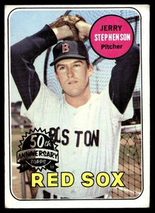 2018 Topps Heritage 50th Anniversary Buybacks #172 Jerry Stephenson Red Sox - Picture 1 of 2
