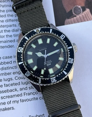 Buzo Citizen Challange 52-0110 PAF de colección emitido por militares fuerza aérea de Pakistán Foto 1 de 4