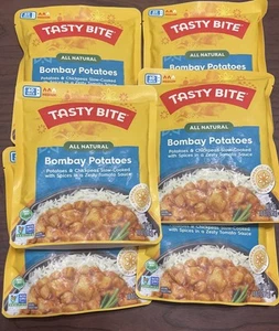 Tasty Bite Indian Bombay Potatoes - Gluten Free, Vegan 10 oz Lot Of 6 - Picture 1 of 1