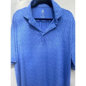 Turtleson Tour Performance Polo Size XL Blue Golf Active Sports Performance - Picture 1 of 3