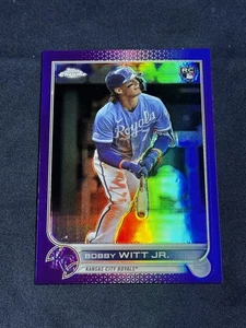 Serie Aggiornamento Topps Chrome 2022 - Bobby Witt Jr. #USC35 Viola Rifrattore (RC) - Foto 1 di 2
