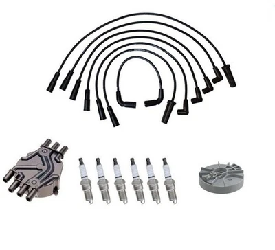 Cables de encendido bujía distribuidor tapa y rotor GMC Sonoma S15 T15 1998-2004 Foto 1 de 4