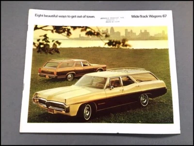1967 Pontiac Station Wagon Car Sales Brochure Catalog Safari Tempest Bonneville - Image 1 of 4