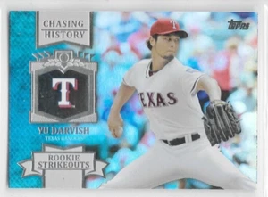 Yu Darvish Texas Rangers 2013 Topps Baseball #2 Chasing History #CH-80 - Picture 1 of 1