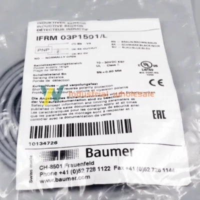 1PCS Brand new Baumer IFRM 03P1501 L proximity switch sensor IFRM03P1501L - Image 1 of 4