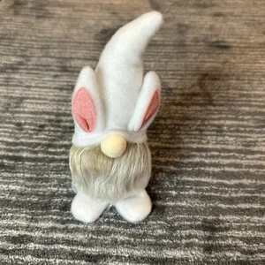 Easter Gnome Faceless Gnome Doll Ornament Cute Bunny Plush Doll Decoration White - Picture 1 of 11