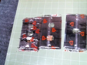 Bell Electric Metal DESPARD 1 gang 1,2,3 holes  plate NEW Rare - Picture 1 of 8