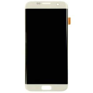 LCD Digitizer Assembly for Samsung G935 Galaxy S7 Edge White Pearl Aftermarket - Picture 1 of 2