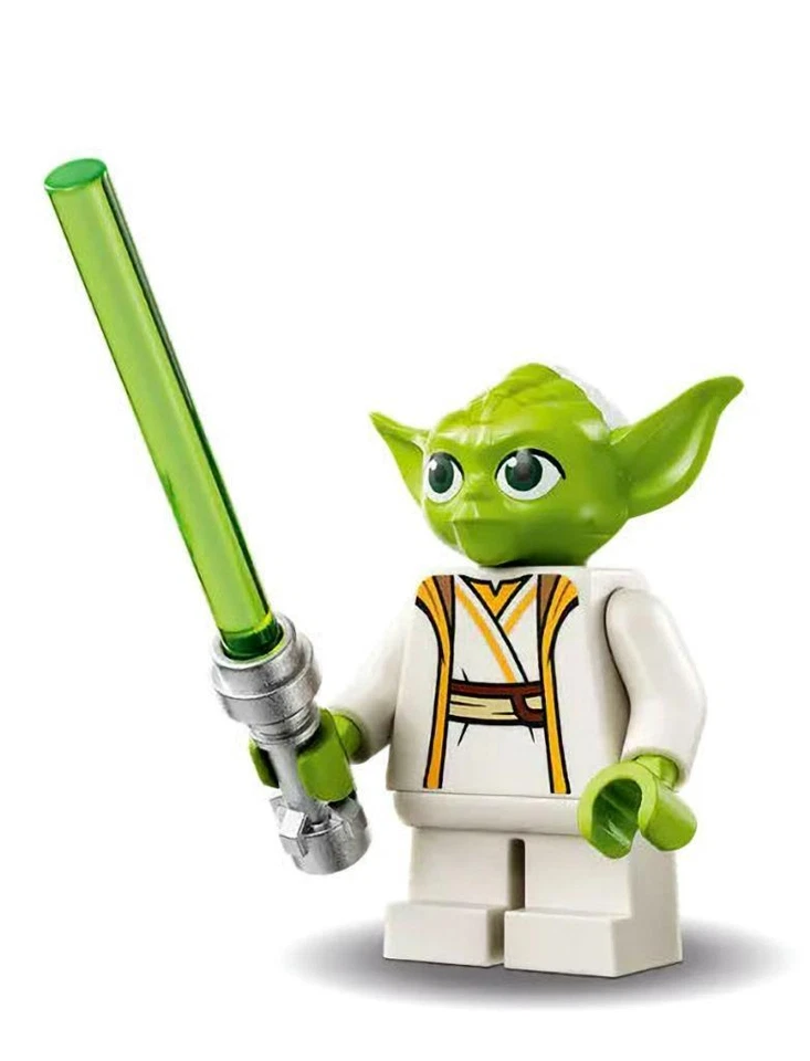 LEGO Minifigure STAR WARS sw1270 Master Yoda - Lime - image 1 of 1