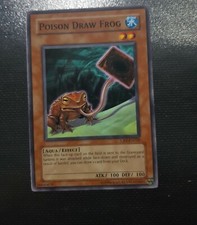 Poison Draw Frog CRV-EN028 Common 1st Edition 1996 Yugioh Card Yu-Gi-Oh