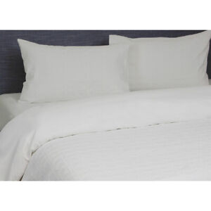 Jason Commercial Single Bed Villa Matelasse Quilt Cover Set 140x210cm White