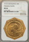 1915-S GOLD $50 NGC MS 66
