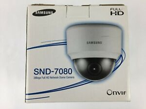 SND-7080 SND-7080N 3Mega Full HD Network Dome Camera iPolis Samsung Onvif HD