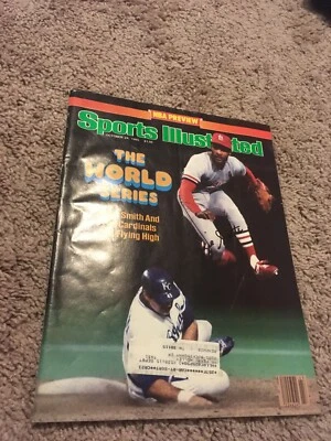 Ozzie Smith Signed 1985 Sports Illustrated Autographed Auto Magazine World Serie - Image 1 of 4