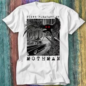 Mothman Encounter Point Pleasant T Shirt Top Tee 472 - Picture 1 of 2