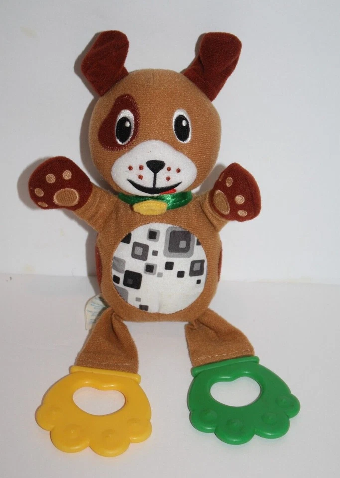 Niños II Bebé Einstein Cachorro Perro 10" Dentición Arrugado Mordedor Tirador Anillos Juguete Suave Foto 1 de 4