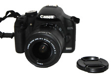 Canon EOS 500D DSLR Kamera + EF-S 18-55mm IS Objektiv - REVIVED (gut)