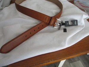 Shinola Detroit men belt genuine leather usa canfield 1.5" bourbon 42" - Picture 1 of 3