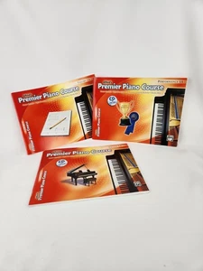 Lot Alfred's Premier Piano Course Lesson Books Music Education Technique Theory - Picture 1 of 10