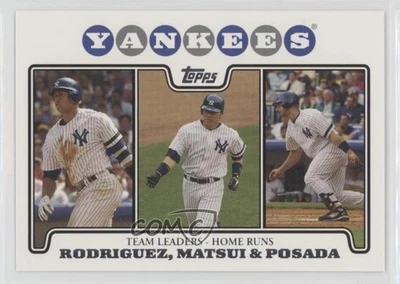 2008 Limited Edition Team New York Yankees Set Alex Rodriguez Hideki Matsui #4 - Image 1 of 2