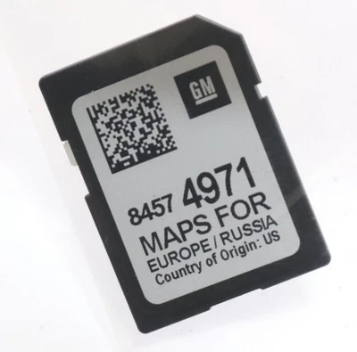 Opel Insignia B 84574971 SD-Karte Navigation MAP Europe/Russia Karten - Bild 1 von 4