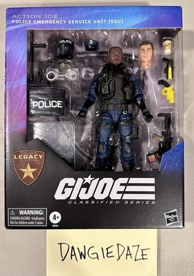 GI Joe Classified Police Emergency Service Unit Legacy Officer - NEW In Hand USA - Image 1 of 4