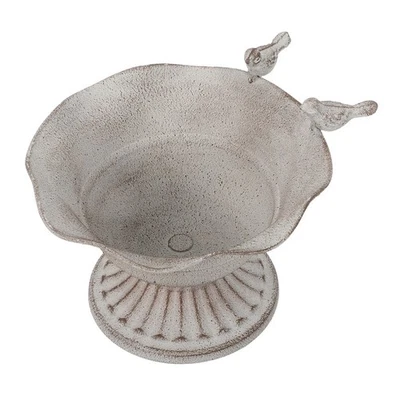  Rustikale Blumenurnenvase: Antiker Blumenurnenhalter aus Metall, Übertopf für - Bild 1 von 4