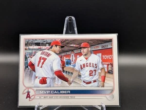 2022 Topps Update SHOHEI OHTANI MIKE TROUT #US115 Los Angeles Angels - Picture 1 of 2
