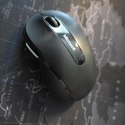 Microsoft Mobile 4000 Wireless BlueTrack Mouse w/ Dongle Tested & Working - Image 1 of 2