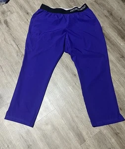 2XL NURSE MEDICAL Sketchers Scrub Pants Purple Eggplant Hospital Uniform Women’s - Picture 1 of 9