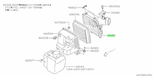 Case Complete Air Cleaner, Upper For: Subaru Impreza GRB GVB STI 08-14 - Picture 1 of 1
