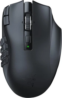 Razer Naga V2 HyperSpeed - Ergonomic Wireless MMO Gaming Mouse (with 19...  - Image 1 of 4