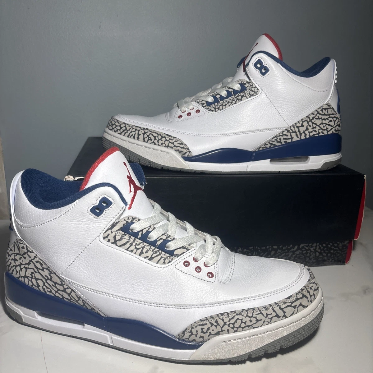 Preços baixos em Jordan 3 Retro True Blue | eBay