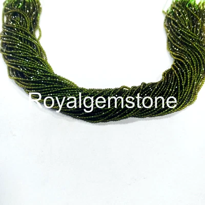 Großhandel Kristallgrün Hochwertig Kristall Facettiert Rondell 10 " Strand - Bild 1 von 4