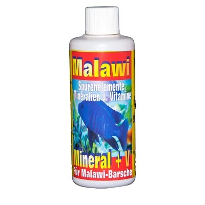 WEBER-AQUARISTIK Malawi Mineral plus Vitamine 1 L. für alle Malawi u.a afrikanische Buntbarsche