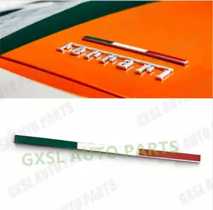 For Ferrari Italian Rear Flag Badge Emblem 599 360 430 458 488 California Decal - Bild 1 von 5