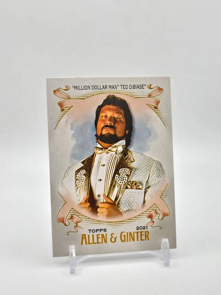 Ted DiBiase MILLION DOLLAR MAN 2021 Topps Heritage WWE #AG15 (Base Card) - Image 1 of 2